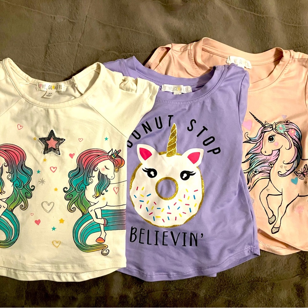 Love Glam Gurl *adorable* graphic tees